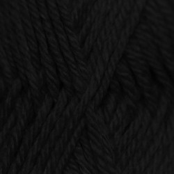 Knitting Wool ISPE Needle Size 4 Black