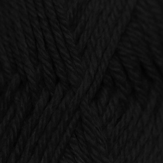 Strickwolle ISPE Nadelstärke 4 Schwarz - (Wolle Strickgarn Nadel Größe 4)