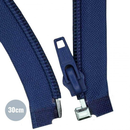 Cerniera Lampo Divisibile YKK Marina 30CM Nylon - (Divisibile Cerniera Lampo YKK In Plastica)