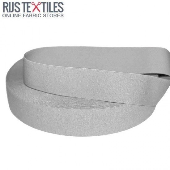 Nastro Elastico 40mm Grigio Chiaro - (Nastro Elastico)