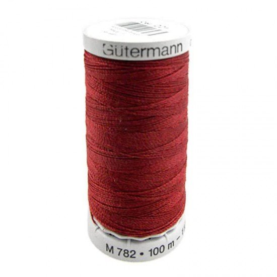 Gütermann Extra Stark Dunkel Rot 100M (221)  - (Nähgarn)