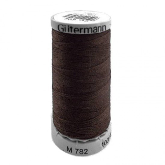 Gütermann Extra Stark Dunkel Braun 100M (696)  - (Nähgarn)