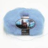 Mohair Yarn ISPE Needle Size 3,5 - 4 Light Blue
