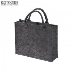 Felt Fabric 3mm Dark Grey Melange