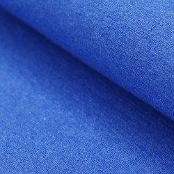 French Terry Fabric - Cobalt Melange With Lurex