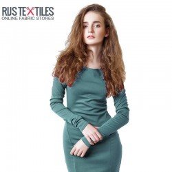 Modal French Terry Fabric Old Green