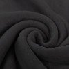 Stretch Toweling Fabric Dark Grey