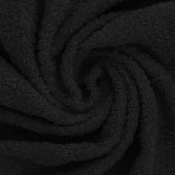 Frotteestoff Schwarz 