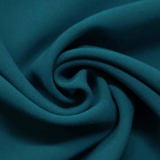 Stretch Gabardine Fabric Petrol - (Gabardine Fabric )