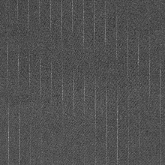 Stretch Gabardine Fabric 18mm Pinstripe Fabric Grey Melee