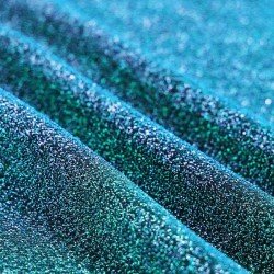 Jersey Glitter Dark Aqua