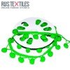 Bolletjesband 15mm Fluor Lime