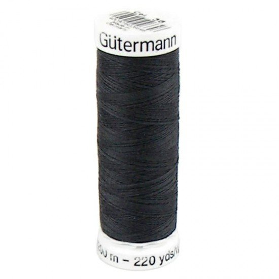 Gütermann 036 Antraciet Zwart 200M (043) - (Naaigaren)