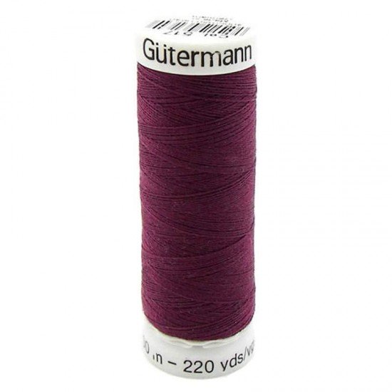 Gütermann 517 Paars Aubergine 200M (043) - (Naaigaren)