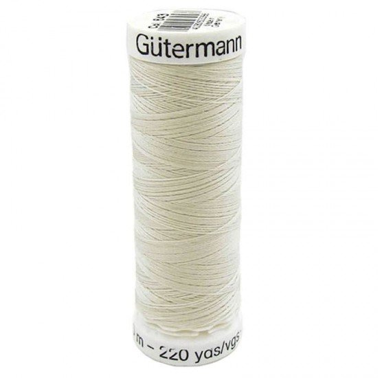 Gütermann 643 Light Grey Ecru 200M (043)