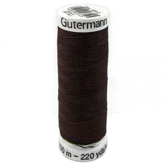 Gütermann 682 Donker Chocolade 200M (043) - (Naaigaren)