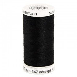 Gütermann Creativ Sew-All Black 500M (000)