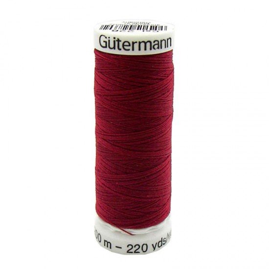 Gütermann 226 Donker Rood 200M (043) - (Naaigaren)