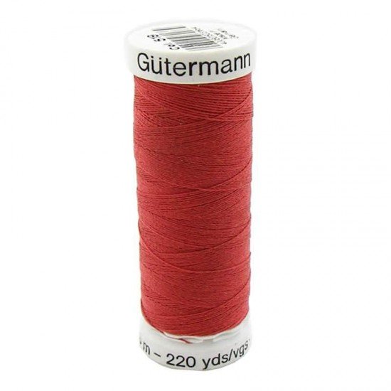 Gütermann 519 Signal Rouge 200M (043) - (Fils à Coudre)