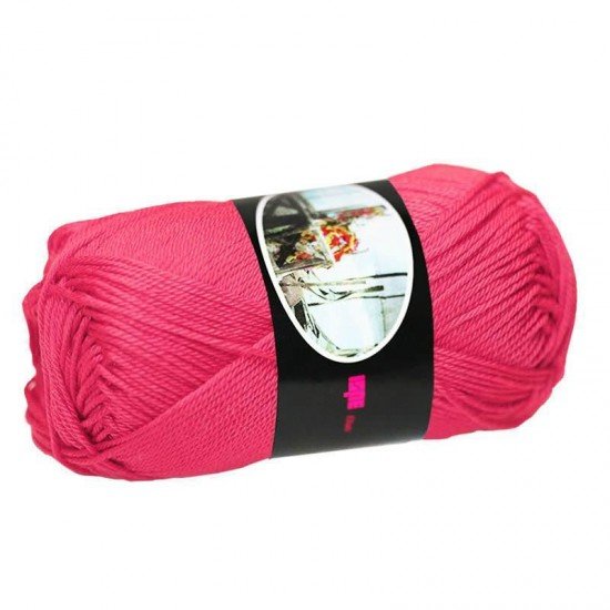 Fils à Tricoter De Coton ISPE Fuchsia - (Fils En Coton)