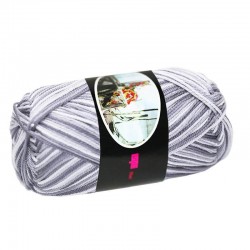 Cotton Yarn ISPE Bicolored Grey Ecru