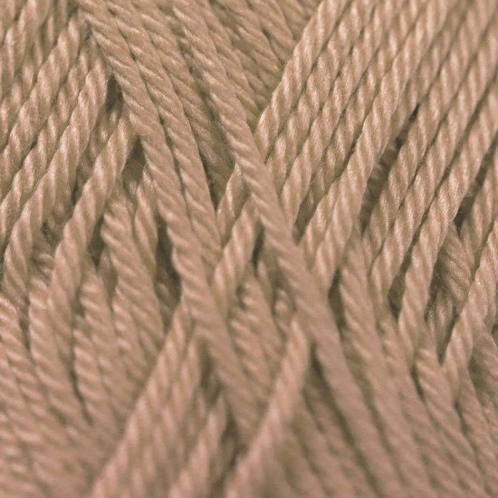 Fils à Tricoter De Coton ISPE Beige Foncé - (Fils En Coton)