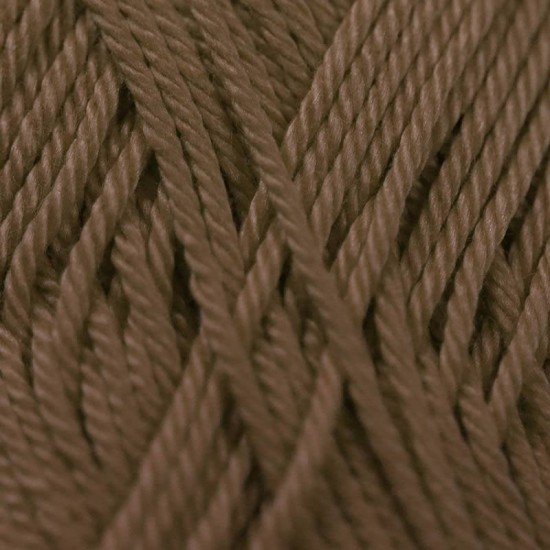 Fils à Tricoter De Coton ISPE Brun - (Fils En Coton)