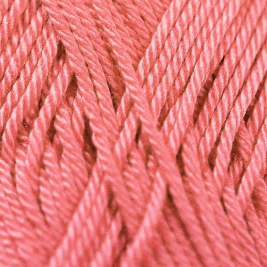 Fils à Tricoter De Coton ISPE Saumon Rose - (Fils En Coton)