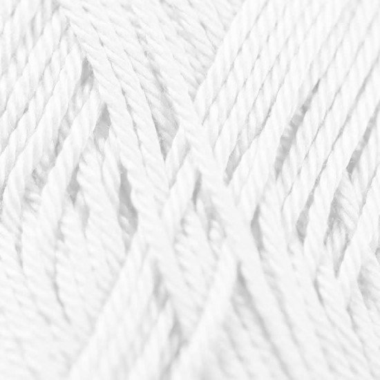 Fils à Tricoter De Coton ISPE Blanc - (Fils En Coton)
