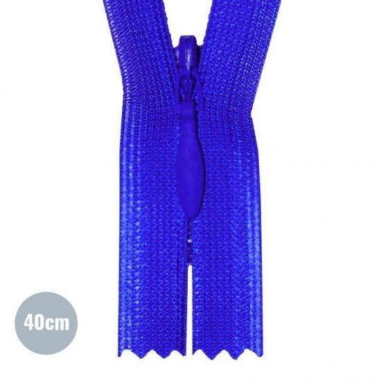 Invisible Zipper Cobalt YKK 40CM Not Divisible