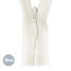 Invisible Zipper Ecru YKK 20CM Not Divisible