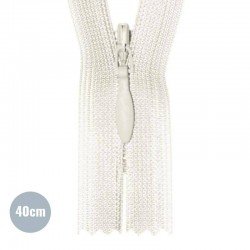 Invisible Zipper Ecru YKK 40CM Not Divisible