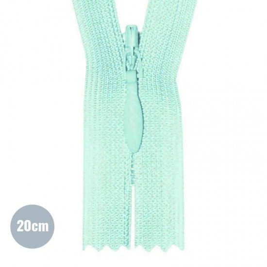 Invisible Zipper Mint YKK 20CM Not Divisible