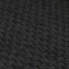Knitted Jacquard Fabric Brick Pattern Dark Grey Melange