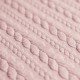 Cable Knit Jacquard Fabric Nude Pink - (Fashion Fabrics)