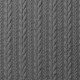 Tissu Jersey Matelassé à Motif Torsade Gris - (Tissu Jersey Matelassé à Motif Torsade)