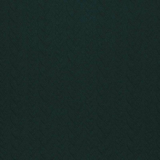 Cable Knit Jacquard Fabric Dark Green - (Fashion Fabrics)