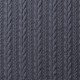 Tessuto In Maglia Motivo a Treccia Jeans Melange - (Tessuti Moda)