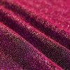 Jersey Glitter Dark Fuchsia