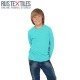 Jersey Stoff Baumwolle Türkis - (Baumwolljersey Uni)