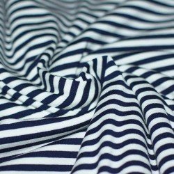 Jersey Stripes 5mm Navy White