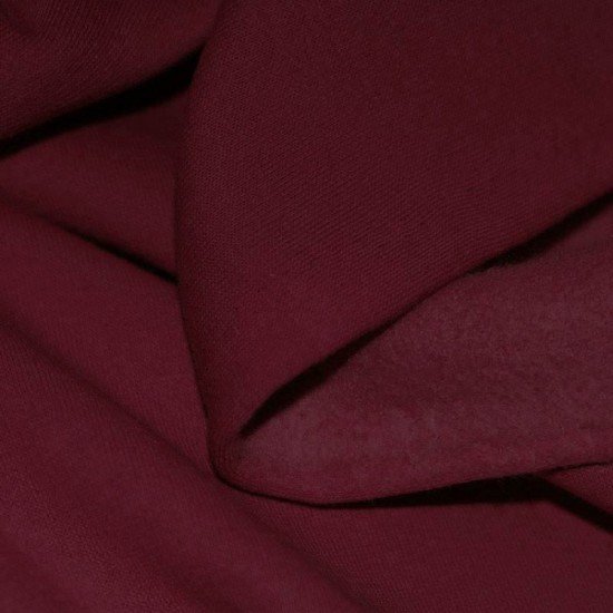 Joggingstof Bordeaux - (Jogging Stoffen )