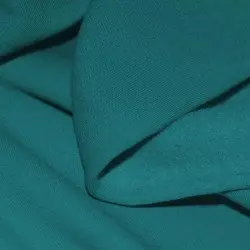 Tessuto Felpa Cotone Petrolio
