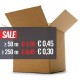 Cotton Cord Black 5mm (Per Meter) - (Cord (Haberdashery))