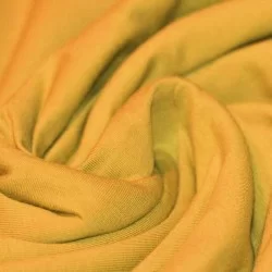 Katoenen Jersey Oker