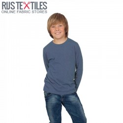 Katoenen Jersey Donker Jeans Katoenen Jersey Donker Jeans