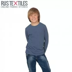 Katoenen Jersey Donker Jeans Katoenen Jersey Donker Jeans