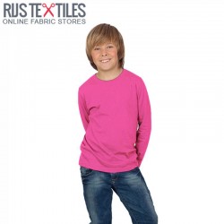 Cotton Jersey Knit Fabric Hot Pink