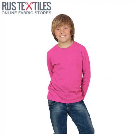 Tissu Coton Jersey Hot Pink - (Tissu Jersey Coton)