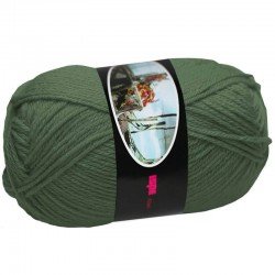 Knitting Wool ISPE Needle Size 4 Dark Green